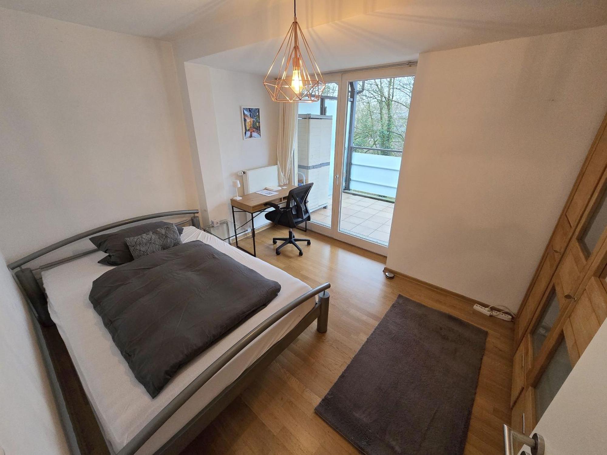Apartment Modernes Mit Xl-balkon *